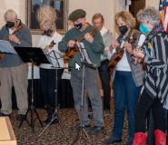 2022-01-04  Led into the New Year by the Healdsburg Ukelele